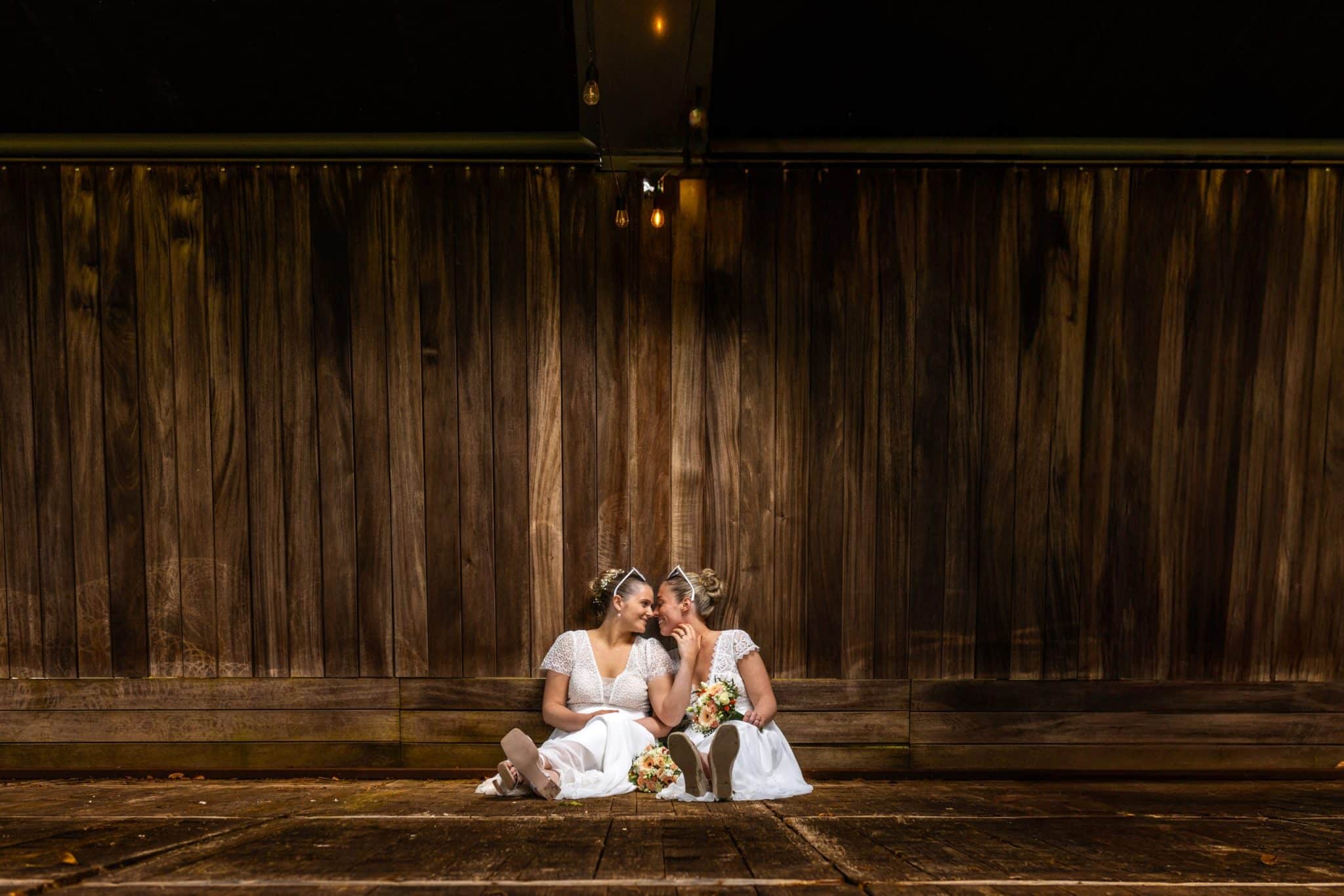 Photographe mariage Lille - Claire et Julia au Carré du Hélin