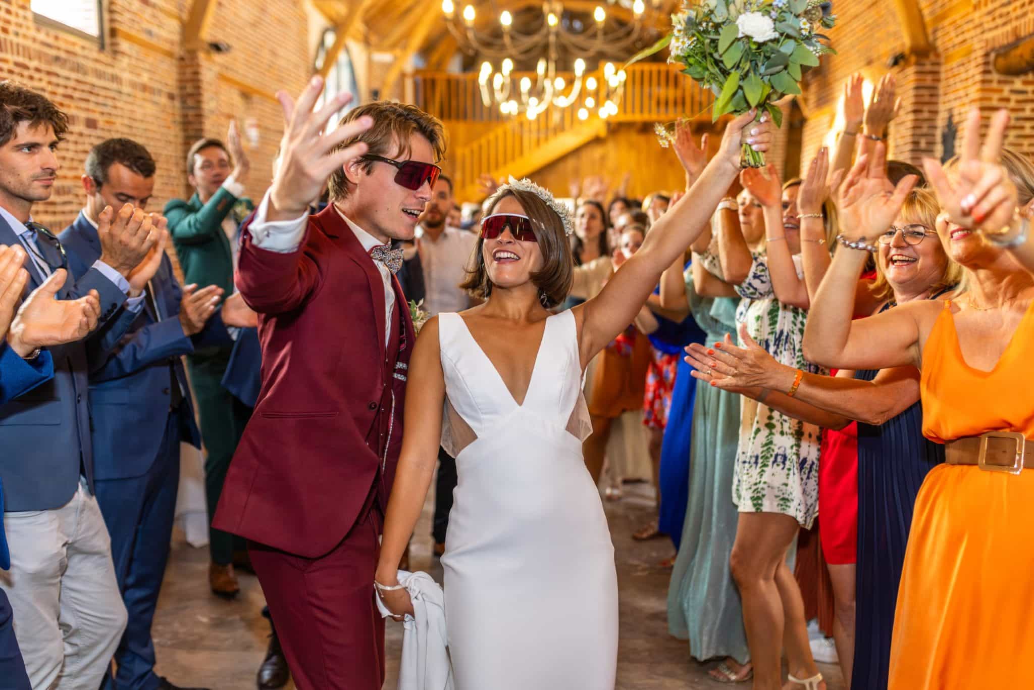 Mariage Traxène Arras fête soirée danse photographe ambiance