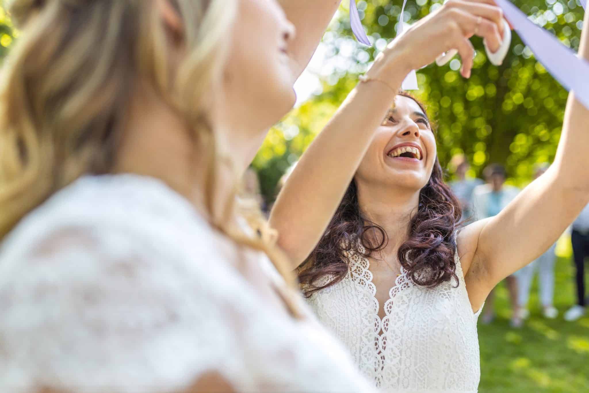 Ambiance festive mariage Sarah Leïla Ferme des Templiers photographe Lille
