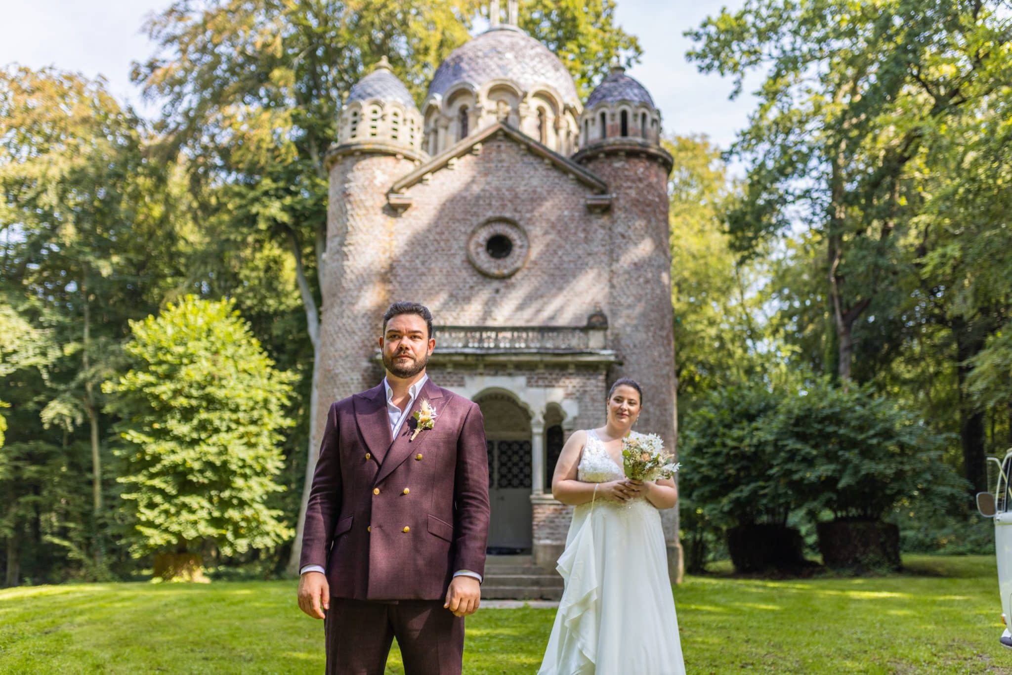 Cérémonie mariage Pauline Kévin Domaine Herambault Touquet photographe