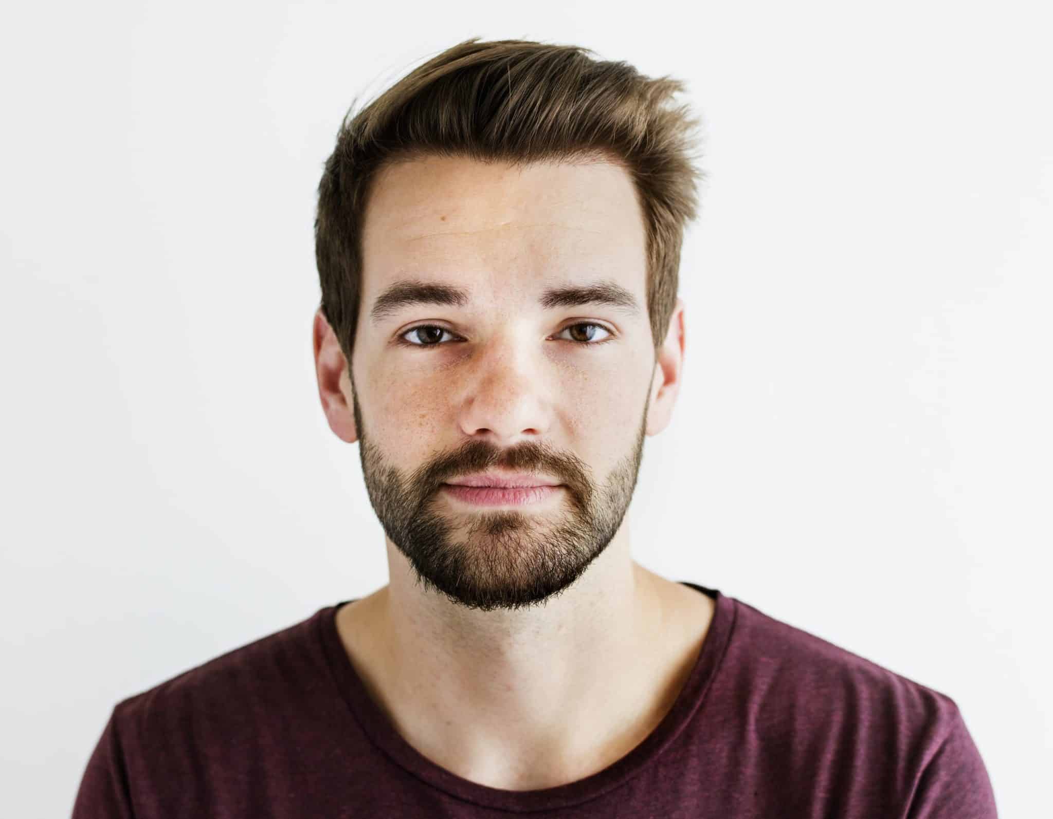 photo d'identité homme adulte studio Pecquencourt — Morgan Degorre photographe ANTS